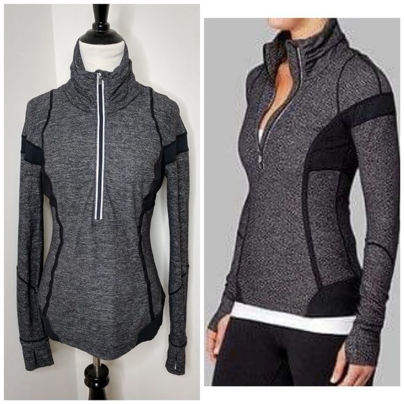 lululemon athletica Tops - Lululemon Run Inspire 1/2 Zip Pullover